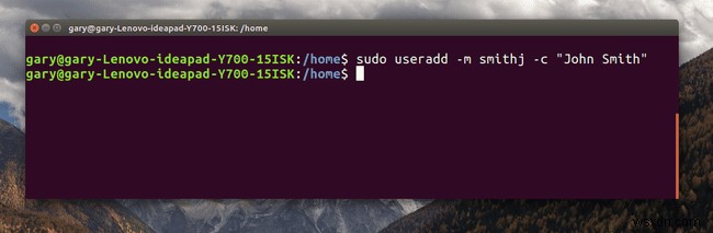 วิธีสร้างผู้ใช้ใน Linux โดยใช้คำสั่ง useradd