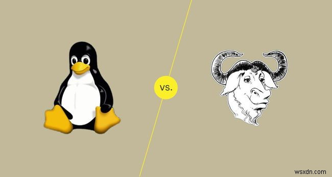 ความแตกต่างระหว่าง Linux และ GNU/Linux