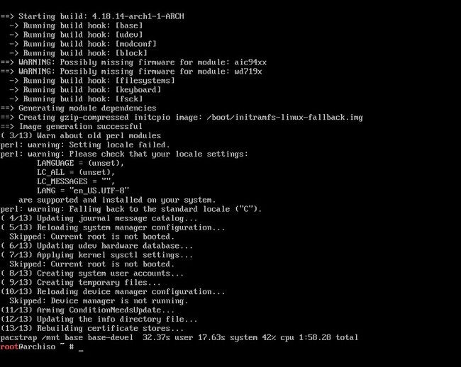 วิธีการติดตั้ง Arch Linux