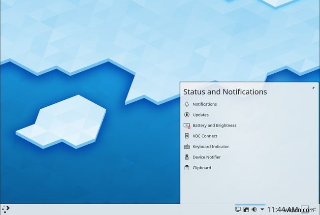 ภาพรวมของสภาพแวดล้อมเดสก์ท็อป KDE