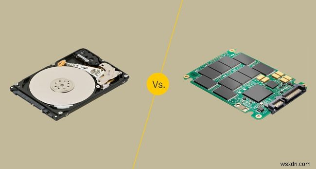 HDD เทียบกับ SSD Storage