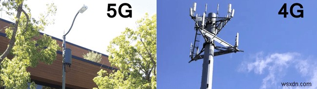 เสาส่งสัญญาณ 5G:ทำไมคุณถึงเห็นและทำงานอย่างไร