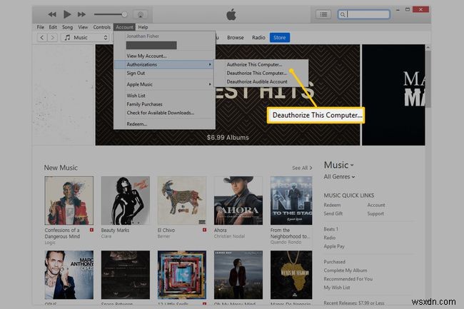 วิธียกเลิกการอนุญาต iTunes บนคอมพิวเตอร์เครื่องเก่าหรือเครื่องที่ไม่ทำงาน (Apple Music ด้วย)