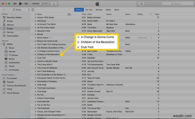 iTunes Sync:วิธีซิงค์เฉพาะบางเพลง