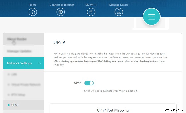 วิธีเปิดใช้งาน UPnP บนเราเตอร์