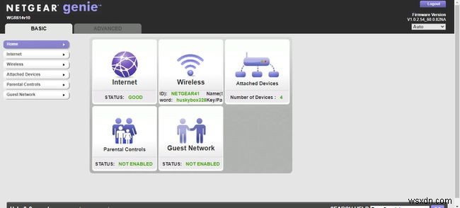 วิธีการลงชื่อเข้าใช้เราเตอร์ Netgear