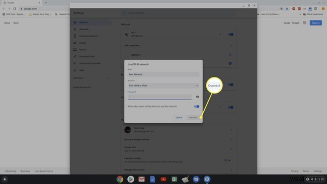 วิธีเชื่อมต่อ Chromebook กับ Wi-Fi