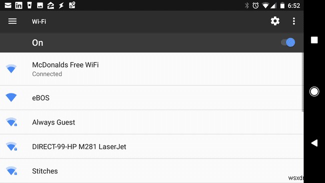 วิธีใช้ McDonalds Wi-Fi เพื่อเชื่อมต่อ