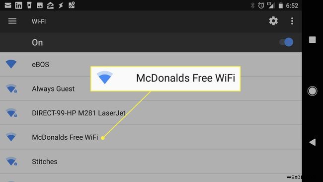 วิธีใช้ McDonalds Wi-Fi เพื่อเชื่อมต่อ