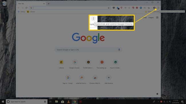 วิธีเปิดใช้งานโหมดเต็มหน้าจอใน Google Chrome