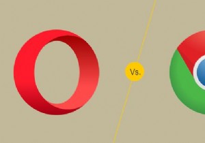 Opera กับ Google Chrome