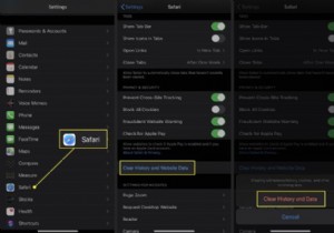 วิธีจัดการประวัติและข้อมูลการท่องเว็บบน iPhone
