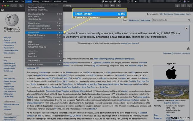 วิธีบันทึกหน้าเว็บเป็น PDF ใน Safari บน Mac