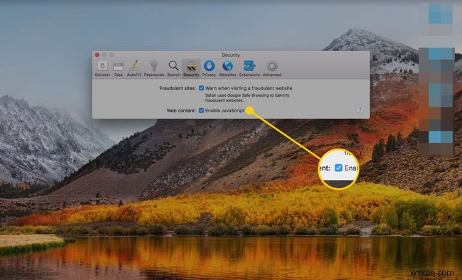 วิธีปิดการใช้งาน JavaScript ในเว็บเบราว์เซอร์ Safari