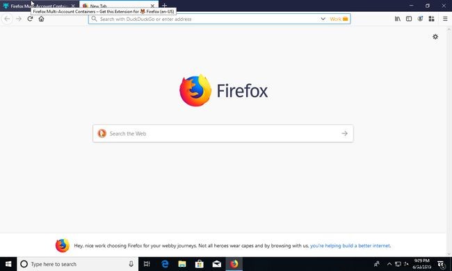 คอนเทนเนอร์ Firefox คืออะไรและทำงานอย่างไร