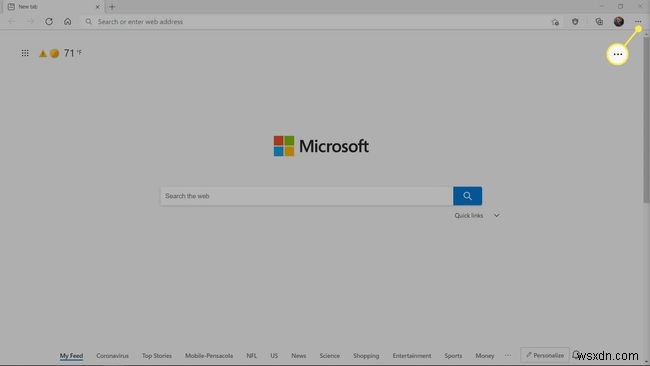 วิธีการรีเซ็ต Microsoft Edge