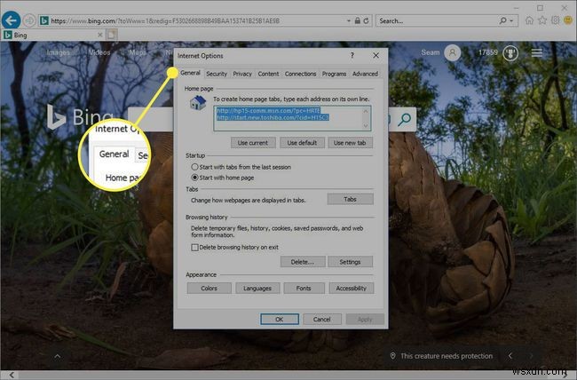 วิธีการเปลี่ยนโฮมเพจของคุณใน Internet Explorer