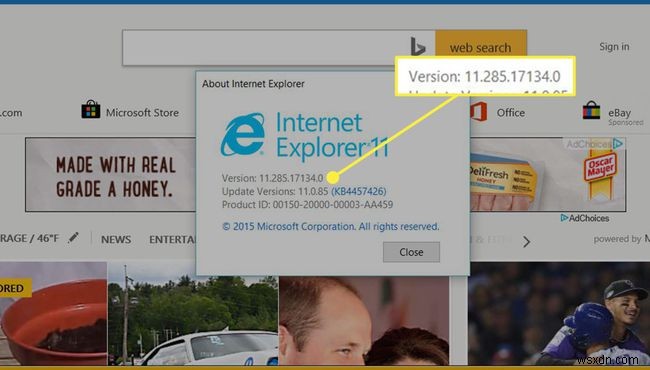 ฉันมี Internet Explorer เวอร์ชันใด