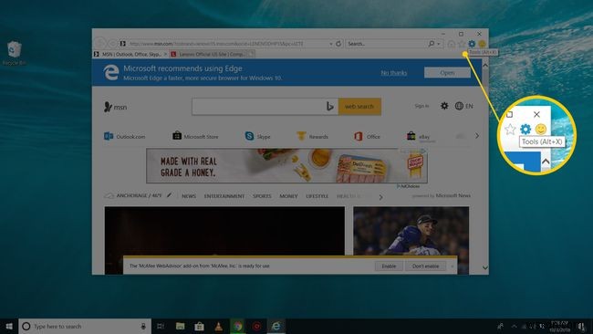 ฉันมี Internet Explorer เวอร์ชันใด