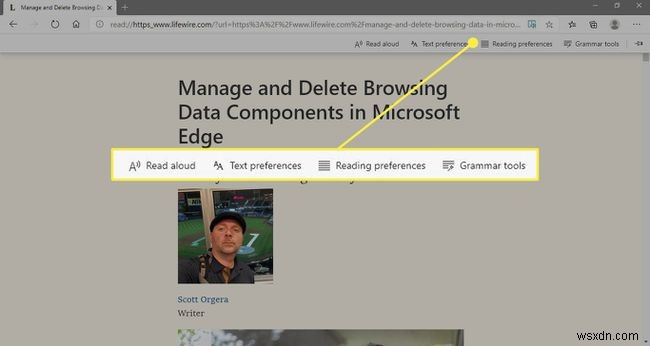 วิธีใช้โปรแกรมช่วยอ่านใน Microsoft Edge
