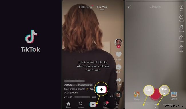 วิธีการสร้างวิดีโอ TikTok