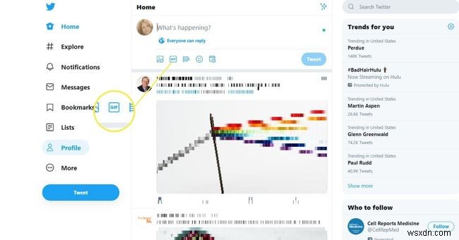 วิธีทวีต GIF บน Twitter