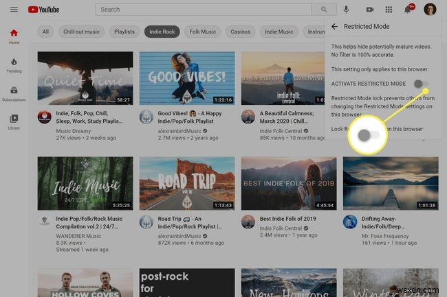 วิธีปิดโหมดที่จำกัดบน YouTube