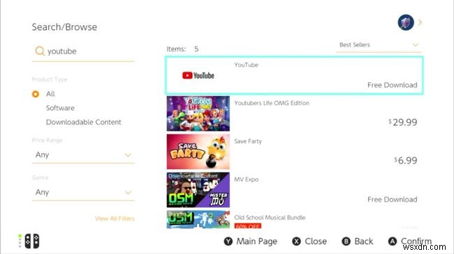 วิธีดู YouTube บน Nintendo Switch