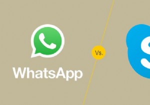 WhatsApp กับ Skype
