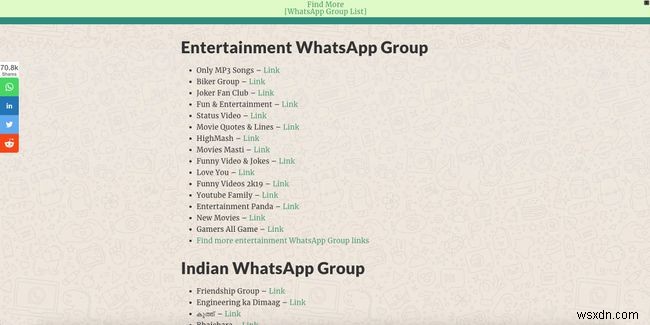 วิธีค้นหาลิงก์กลุ่ม WhatsApp โดยไม่ต้องเชิญ