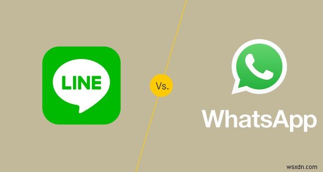 LINE กับ WhatsApp