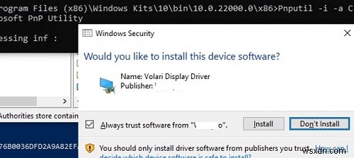 วิธีการลงชื่อในไดรเวอร์อุปกรณ์ที่ไม่ได้ลงชื่อใน Windows