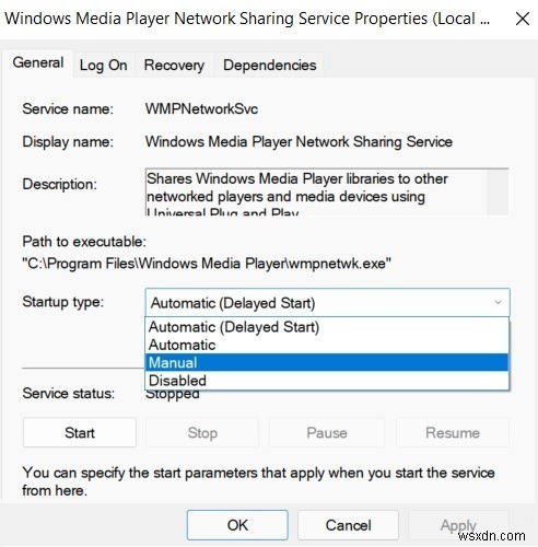 วิธีแก้ไข Wmpnetwk.exe CPU สูงและการใช้หน่วยความจำใน Windows