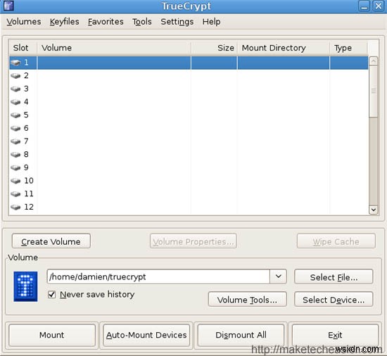 TrueCrypt:เข้ารหัสข้อมูลของคุณด้วยวิธีง่ายๆ