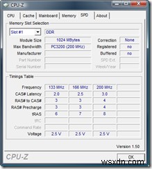 วินิจฉัยพีซีของคุณด้วย CPU-Z