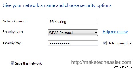 วิธีแชร์การเชื่อมต่อไร้สาย 3G ใน Windows 7