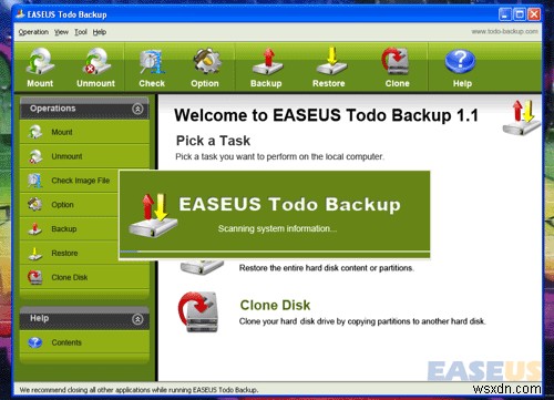สำรองข้อมูล Windows ของคุณอย่างง่ายดายด้วย Easeus Todo Backup