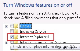 วิธีถอนการติดตั้ง Internet Explorer 8 จาก Windows 7