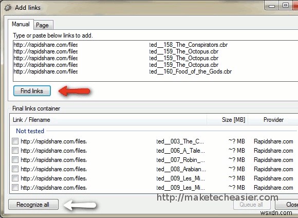 MDownloader:ดาวน์โหลดไฟล์ที่ง่ายกว่าจากบริการแชร์ไฟล์