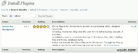 วิธีการสำรอง WordPress ของคุณโดยอัตโนมัติด้วย iDrive