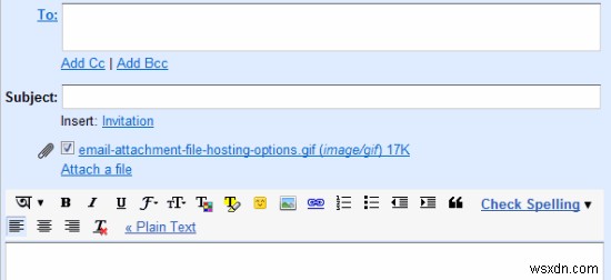 วิธีอัปโหลดไฟล์แนบไปยัง Gmail จากเดสก์ท็อปและเก็บถาวรที่ File Hosting Service