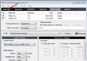 วิธีการแยกเสียงจากไฟล์วิดีโอโดยใช้ Pazera Audio Extractor