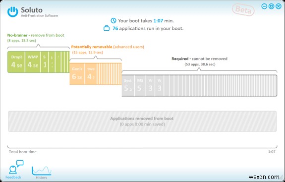 ปรับปรุงเวลาบูต Windows ของคุณด้วย Soluto