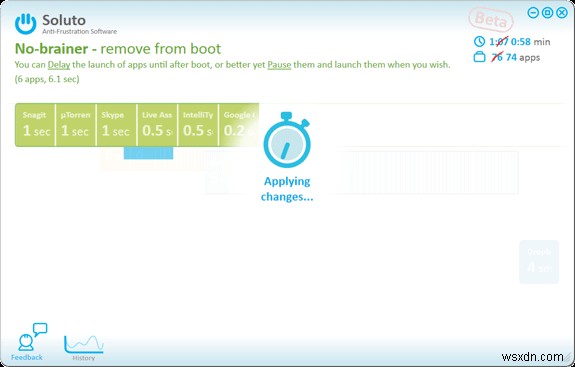 ปรับปรุงเวลาบูต Windows ของคุณด้วย Soluto