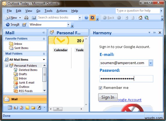 วิธีจัดการเอกสาร Google เอกสารจาก Microsoft Outlook