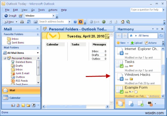 วิธีจัดการเอกสาร Google เอกสารจาก Microsoft Outlook