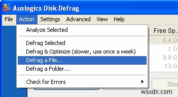 จัดเรียงข้อมูลบนดิสก์ของคุณด้วย Auslogics Disk Defrag