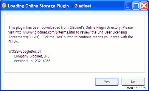 สำรองและซิงค์ Google เอกสารของคุณกับ Gladinet