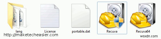 วิธีการคืนค่าไฟล์ที่ถูกลบโดยใช้ Recuva Portable ใน Windows 7