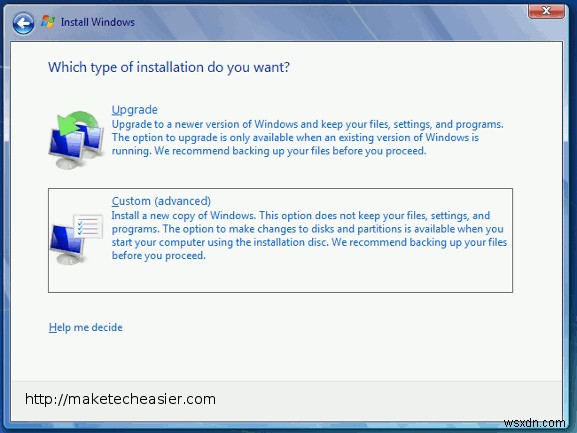 วิธีติดตั้ง Windows 7 ใหม่โดยไม่ต้องฟอร์แมตฮาร์ดไดรฟ์ 